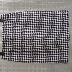 Black & White Talbots Skirt